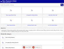 Tablet Screenshot of microengineersindia.net